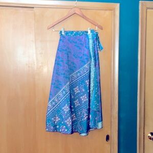 Hippie tie skirt